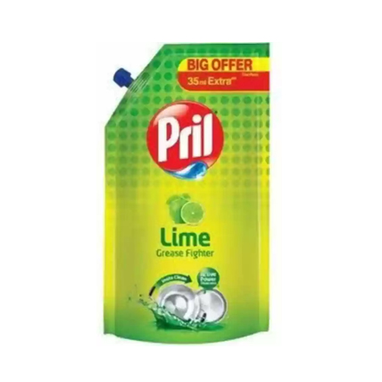 Pril Dish Wash Gel Lime Grease Fighter